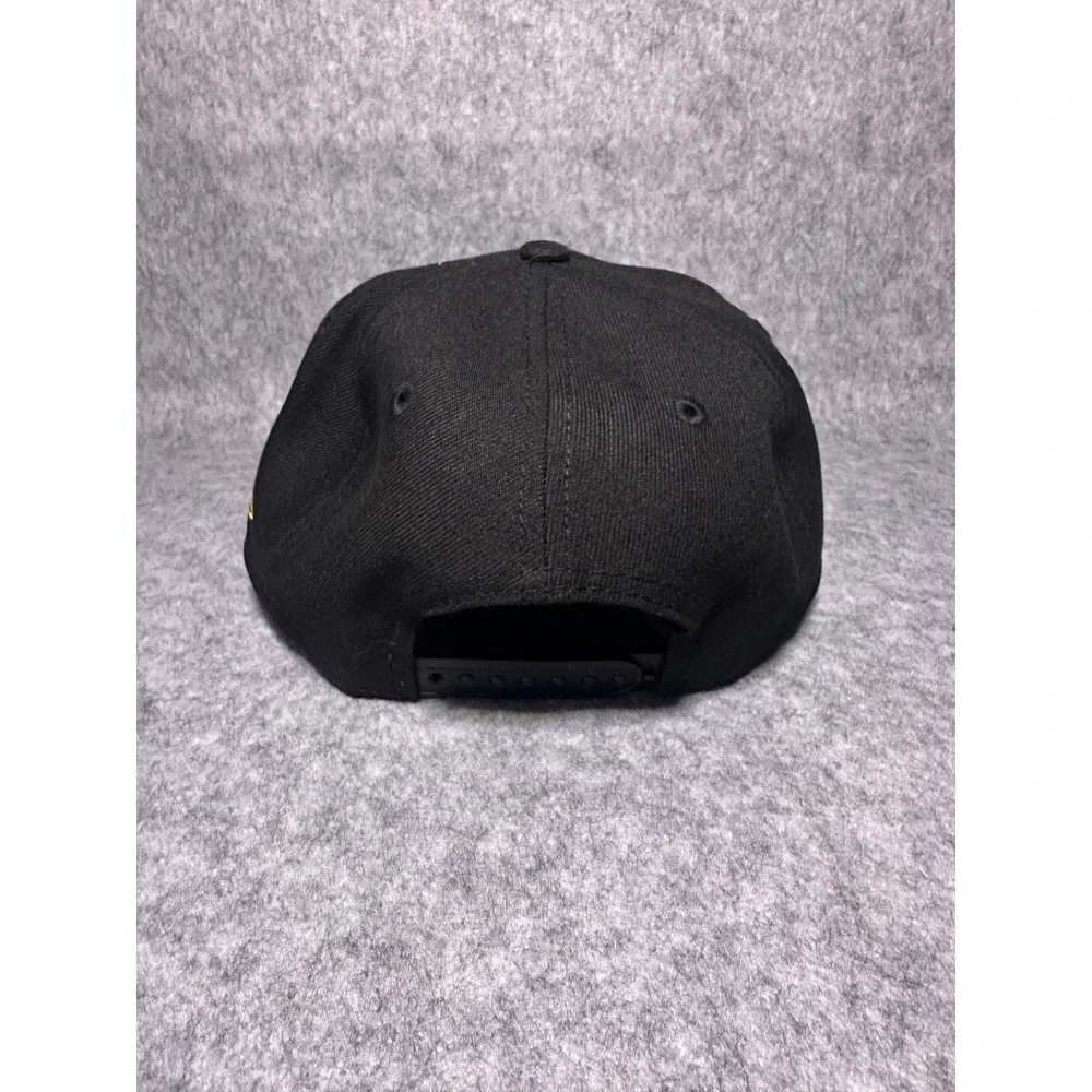 New Era 9FORTY A-Frame Los Angeles Dodgers MLB Re-Dub Black Gold Snapback Cap - Picture 5 of 5